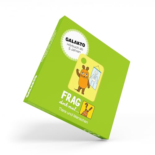 Galakto Audio-Token: Frag doch mal die Maus… - Tiere und Menschen, Hörbuch für Kinder ab 5 Jahre, Spielzeit ca. 74 min