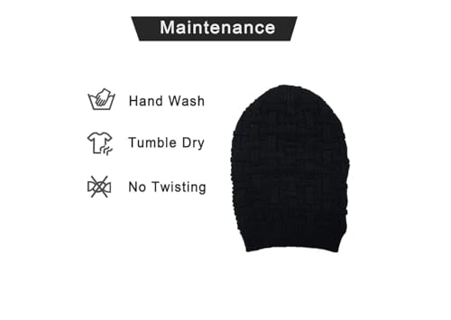 UMANI® Beanie Cap for Men Women Skull Slouchy Winter Woolen Knitted Inside Fur Men's Caps(Assorted Pattern)