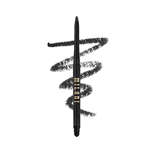 Milani Stay Put Eyeliner - After Dark (0.01 Ounce) Cruelty-Free Self-Sharpening Eye Pencil with Built-In Smudger - Line & Define Eyes with High Pigment Shades for Long-Lasting Wear