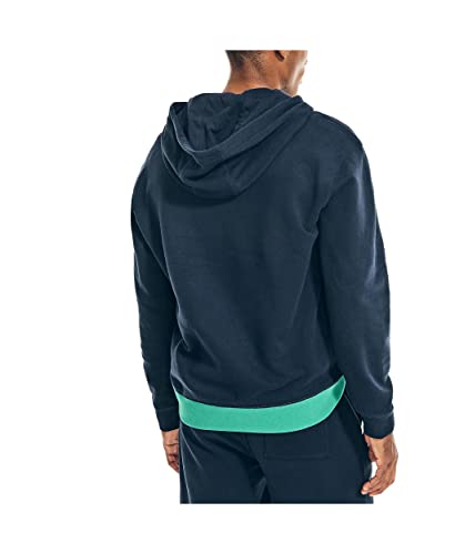 Nautica Men's Colorblock Quarter-Zip Hoodie3