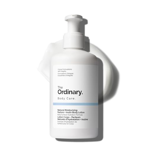The Ordinary Natural Moisturizing Factors + Inulin Body Lotion, Lightweight Hydration for All-Day Moisture & Skin Barrier Support, Accepted by the National Eczema Association, 8.1 Fl Oz