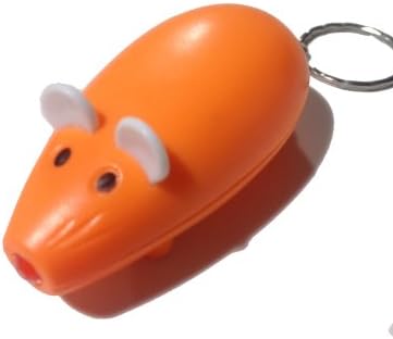 JustforMoo "Mouse" Orange LED Keyring