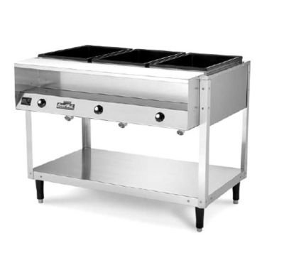 Paragon - Manufactured Fun Sixth Size Steam Table Anti-Jam Pans, 24-Gauge/2.5-Inch Deep