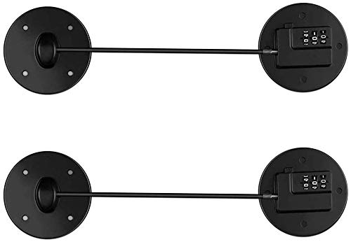 Bestmaple 製冷蔵庫のドアロック 冷蔵庫ロック ミニ冷蔵庫ロック ファイルキャビネットロック 引き出しロック キャビネット用ロック 子供用安全ロック 冷蔵庫のドアロックの組み合わせ