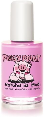 Piggy Paint Nail Polish, Non-Toxic, Natural, Vegan - PINKie Promise