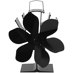 Ventilador Para Estufa De Leña Ventilador Estufa Leña Ventilador Chimenea Leña De Calor De Velocidad Rápida De 6 Aspas,Chollos Estufas De Leña De Leña, Ventilador De Estufas De Leña