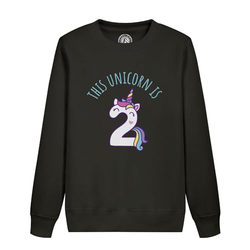 Sweatshirt enfant licorne pour anniversaire et fête magique