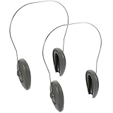 Gogogmee 2個 防水シリコン耳カバー 耳保護用ヘアダイイヤーマフ 理美容サロン用 耐久ラバーモデル イヤースタンド付き掛け式 ヘアカラー パ