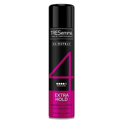 TRESemmé Laca Fijación 4 Extra Fuerte 24h Control del Encrespamiento 400ml