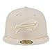 New Era Men's Cream Buffalo Bills Color Pack 59FIFTY Fitted Hat