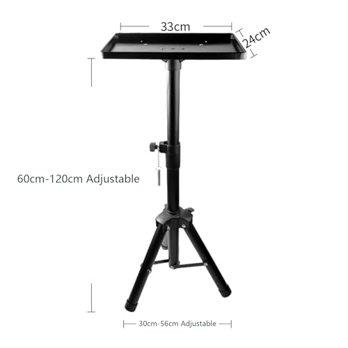Soporte tripié ajustable para proyector 60-120 cm miniatura 2