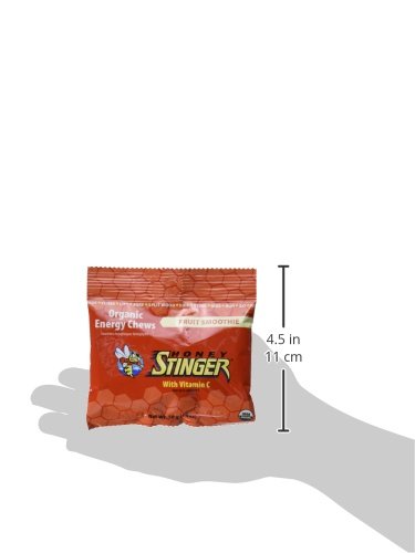 Image of Honey Stinger Organic Energy Chews, Fruit Smoothie, 1.8-Ounce Bag (Pack of 2)