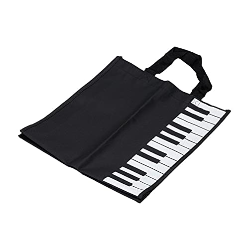 Sac à main de type cabas robuste au motif Piano Keys BOLZAN WZUNHUANG - 6