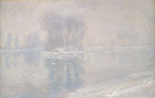 Impression Claude Monet moderne graffiti art mural tableau salon 60x90cm