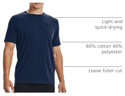 Image of Under Armour Men's Sportstyle Left Chest Logo Short-Sleeve T-Shirt