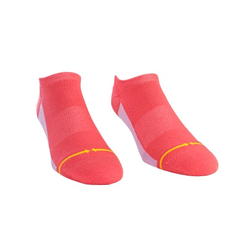 MERGE4 Rose No Show Socks for Men and Women