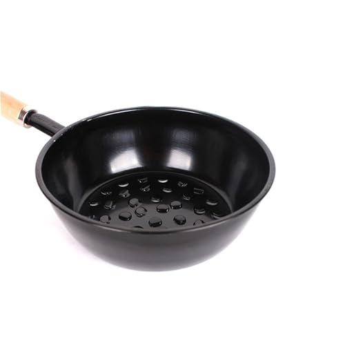 Avejjbaey Encendedores de carbón resistentes a altas temperaturas, de acero, toleran el calor, para cocinar al aire libre, cuenco de camping