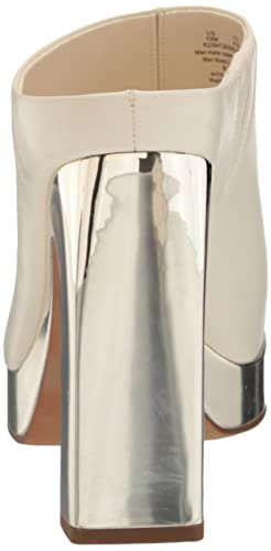 DKNY Women's Peep Toe Platform Heeled Slip-On Bootie Sandal3