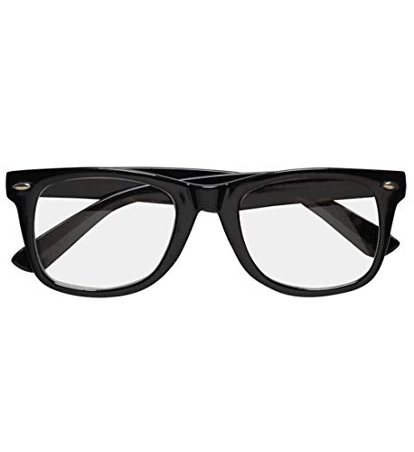 Black Framed Fancy Dress Glasses (accesorio de disfraz) , color/modelo surtido
