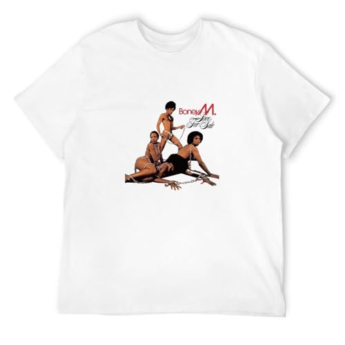 Photo de Boney M. Love for Sale Album Cove Men T-Shirt Tee T-Shirt WhiteXL