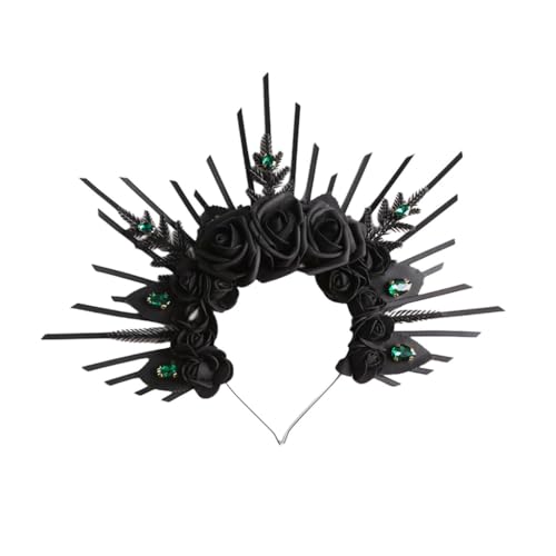 Versatile Rose Pattern Headband Accessory for Everyday Wear And Photoshoots