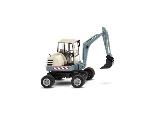 Wiking 065809 H0 - Veículo de construção mini escavadora, cor azul
