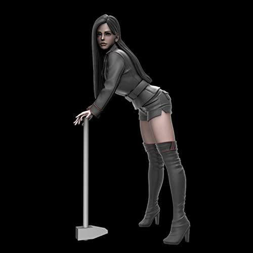 Figura Resina Mujer Guerrera Moderna 1/12 Sin Pintar miniatura 1
