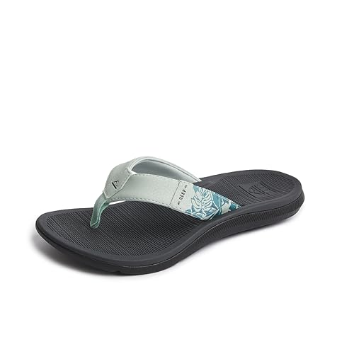 Image of REEF Santa Ana Womens Flip Flop, Arch Support, Water Friendly, Non Marking Outsole