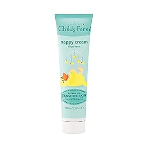 Childs Farm | Baby Nappy Cream 100ml | Aloe Vera | Suitable for Newborns with Dry, Sensitive & Eczema-prone Skin