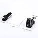 Eyoyo 2D Finger Ring Barcode Scanner, Mini Wearable 3-in-1 USB Wired & 2.4G Wireless & Bluetooth Scanner, Image 1D QR Bar Code Reader PDF417 Data Matrix Screen Scan Compatible with iPad, Phone, PC