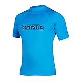 Gender: Men Mystic Wassersport - Surf Kitesurf & Windsurfen Star Short Sleeve Rash Vest Top - Blau - Schwere Qualität Rash Vest