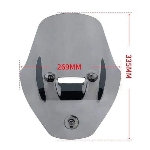Déflecteur vent tourisme Diavel V4减轻长途骑行疲劳 - 6
