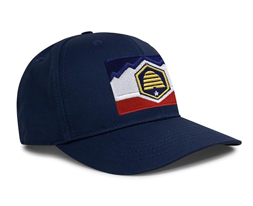 Image of International Tie State Hat for Men and Women, Adjustable Snapback Trucker Baseball Cap with Embroidered Patch