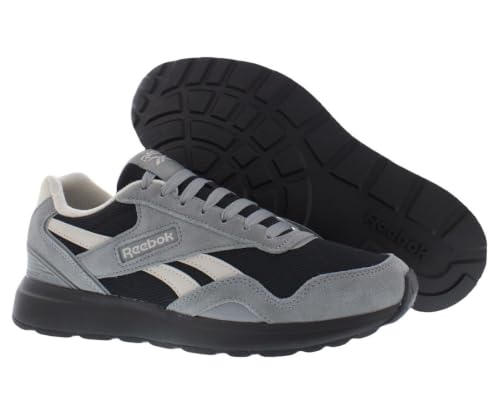 Image of Reebok GL1100 Unisex Shoes Size 8, Color: Core Black /Stone /Grey 4