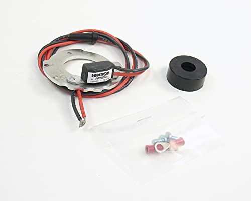 Pertronix 1244A PERTRONIX IGNITOR KIT FOR ORIGINAL FORD DISTRIBUTORS. 4-CYLINDER SINGLE POINT 12-VOLT NEGATIVE GROUND. TYPICALLY FOUND IN FORD TRACTORS MODELS 8N 500 through 800 series. Ignition Conversion Kit Ignitor Ford 4 cyl, multi colors