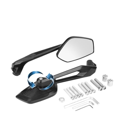 Espejos giratorios para motocicleta R 1250 GS con ajuste de rotación flexible 5