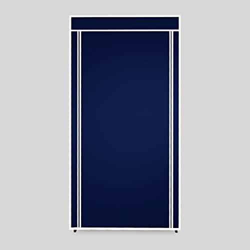 Image of YouCopia Shoe Rack for Home Non Woven Fabric - DIY Multipurpose Shoe Rack Organizer, 6-Layer Shoe Rack for Home -Shelf with Dustproof Door Entryway for Heels /Slippers /Boots (Navy, 6-Layer)