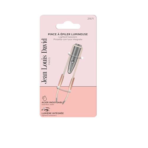 JEAN LOUIS DAVID - Pince à épiler Lumineuse - Acier Inoxydable