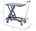 Global Industrial Mobile Scissor Lift Table, 39 x 20 Platform, 1650 Lb. Capacity, Single Scissor