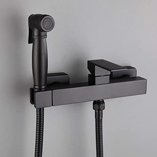 Ensemble bidet de toilette en laiton noir premium alliant durabilité et design contemporain