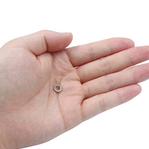 Bokwin BOKWIN231021-008 100 Pcs Spring Lock Washer #8 Stainless Steel Split Lock Washers thumb #2
