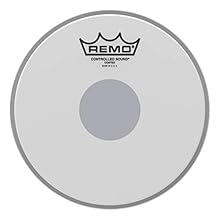 Excellent Sound: Single-ply coated 10-mil Mylar film provides clear, defined sounds and a robust playing surface Precise control: 5-mil black dot on the underside of the head minimizes unwanted overtones and provides exact sound control Optimal sound...