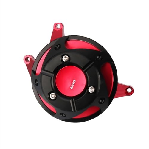 Protection de stator CB650R avec logo gravé finition Titanium