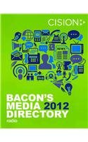 Paperback Bacon's Media Directory 2012 Book