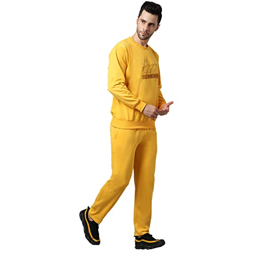 Image of Mack Jonney Fleece Printed Tracksuit Co-ord Set for Men-SW 44 LOWER 02-P