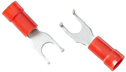 Cosse à œillet Elpress 400100084 coudée 90 rouge pour fil 1.5mm2 M4