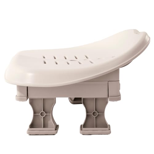 Intex 28502 – Rutschfester Sitz für PureSpa, auf zwei Höhen verstellbar, Kunststoff, Beige, 47x36x22 cm