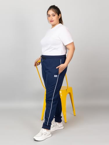 Image of Track Pants for Woman - High Waist Trousers for Woman, Cotton Joggers Pants for Women Gym & Casual Wear for Women's Sports