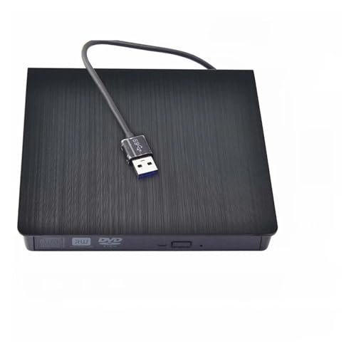 2 in 1 Type-C USB 3.0 外付け DVD ドライブ リーダー、ポータブル ウルトラ スリム DVD-RW CD プレーヤー バーナー ライター リーダー (ノートパソコン デスクトップ PC 用) 軽量 薄型(USB Port with
