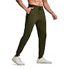 TBMPOY Men's Sweatpants with Zipper Pockets Lightweight Joggers Slim Fit Athletic Pants for Track Running Workout
